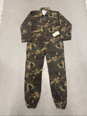 NWT American Bazi Green & Brown Camo Coverall